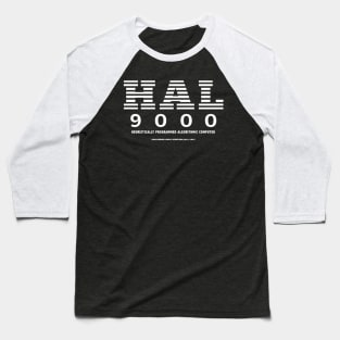 2001 A Space Odyssey Hal Computer Logo Baseball T-Shirt